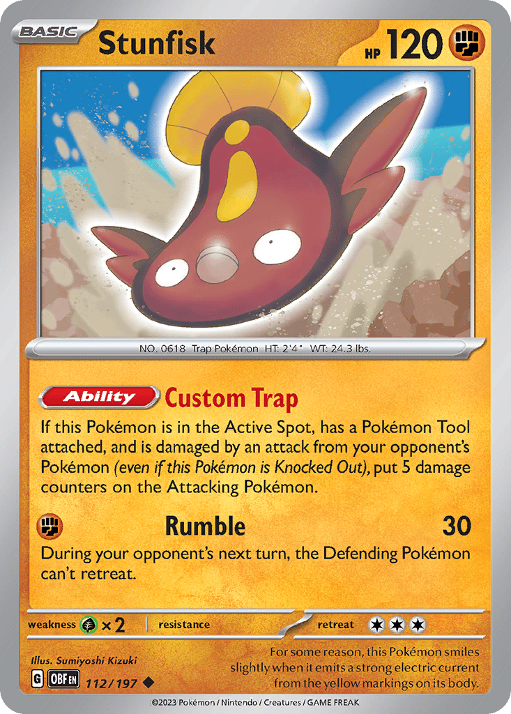 Stunfisk card