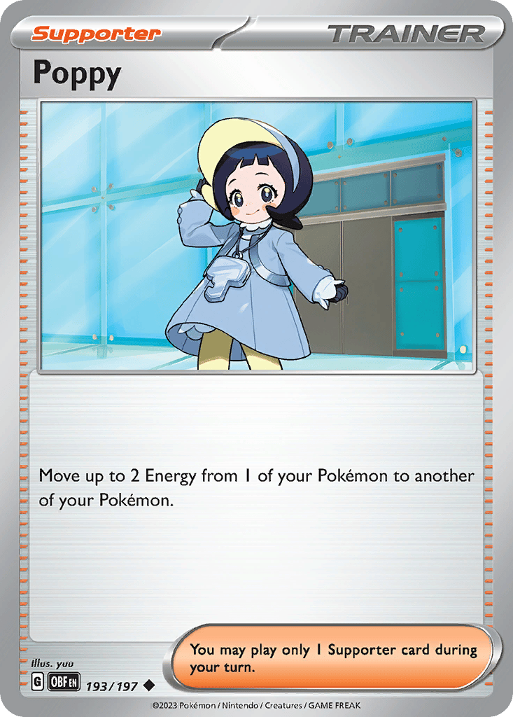 Poppy card