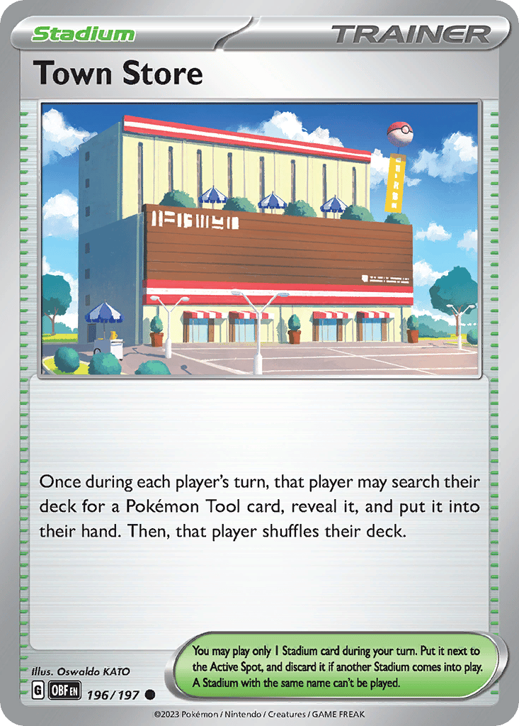 Town Store card
