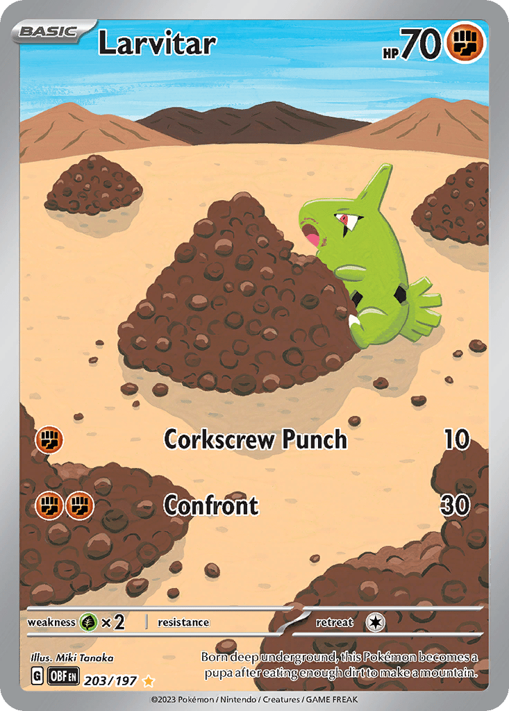Larvitar Cards | Dex - for TCG Collectors