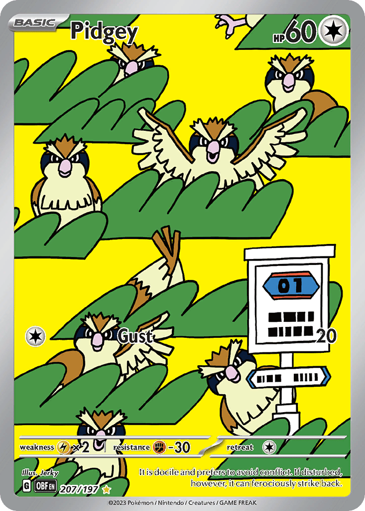 Pidgey card