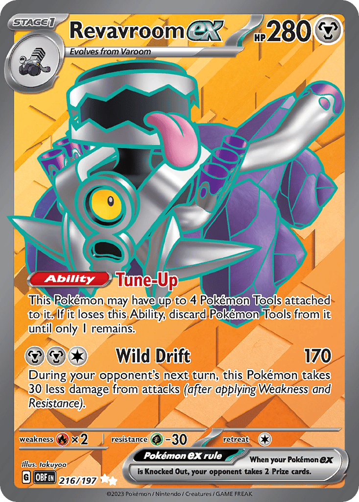 Revavroom ex card