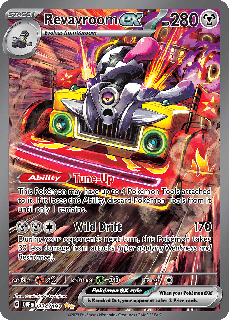 Revavroom ex card