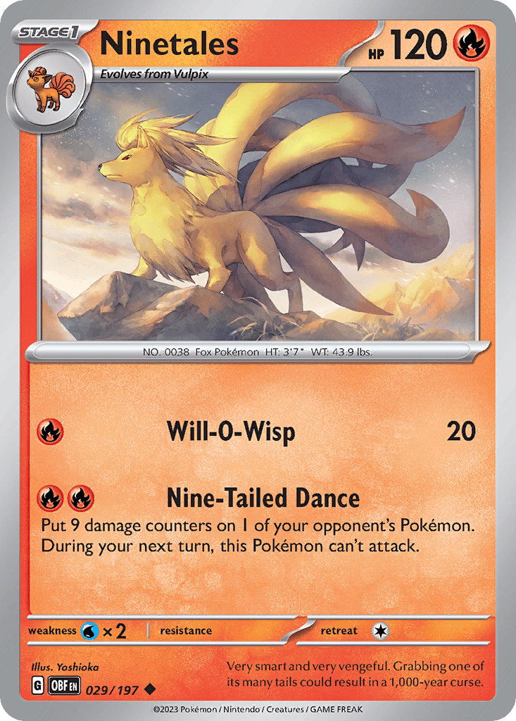 Ninetales card