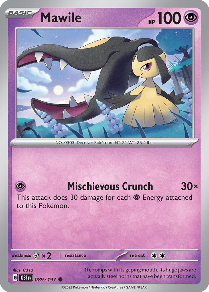 Mawile card