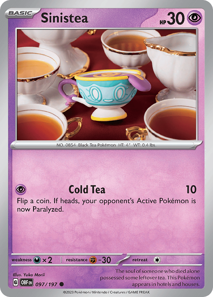 sinistea pokemon card Sinistea 82/189