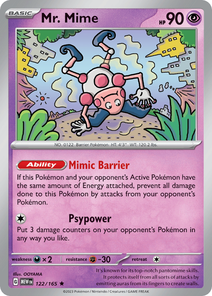 Mr. Mime card