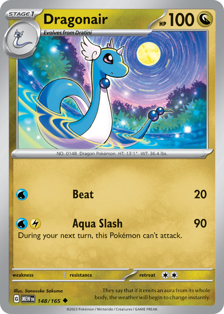 Dragonair card