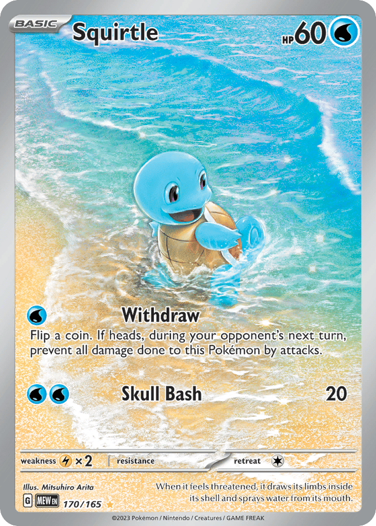 Squirtle card