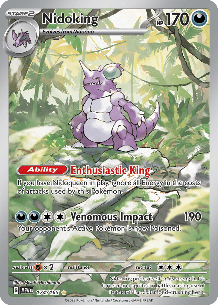 Nidoking card