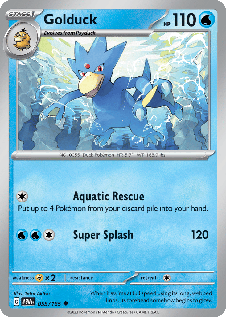 Golduck card