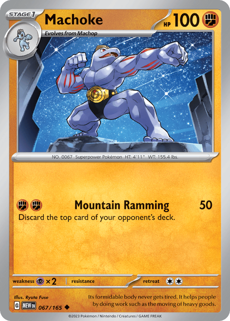 Machoke card