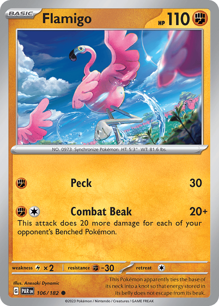 flamingo pokemon card Flamigo Cards | Dex