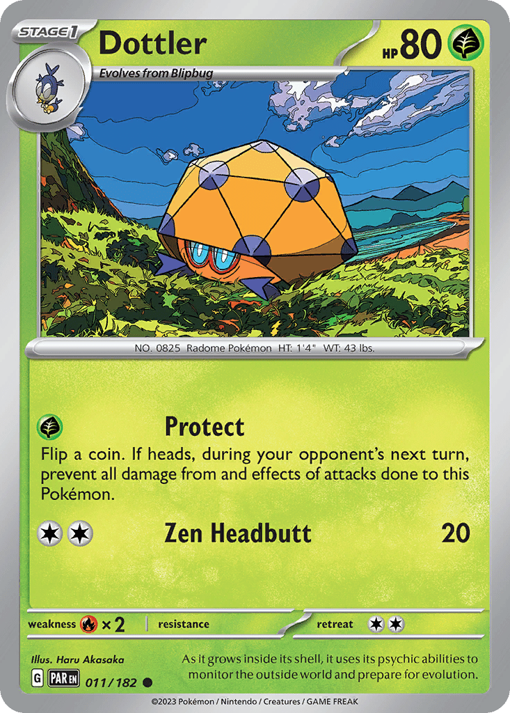 Dottler card