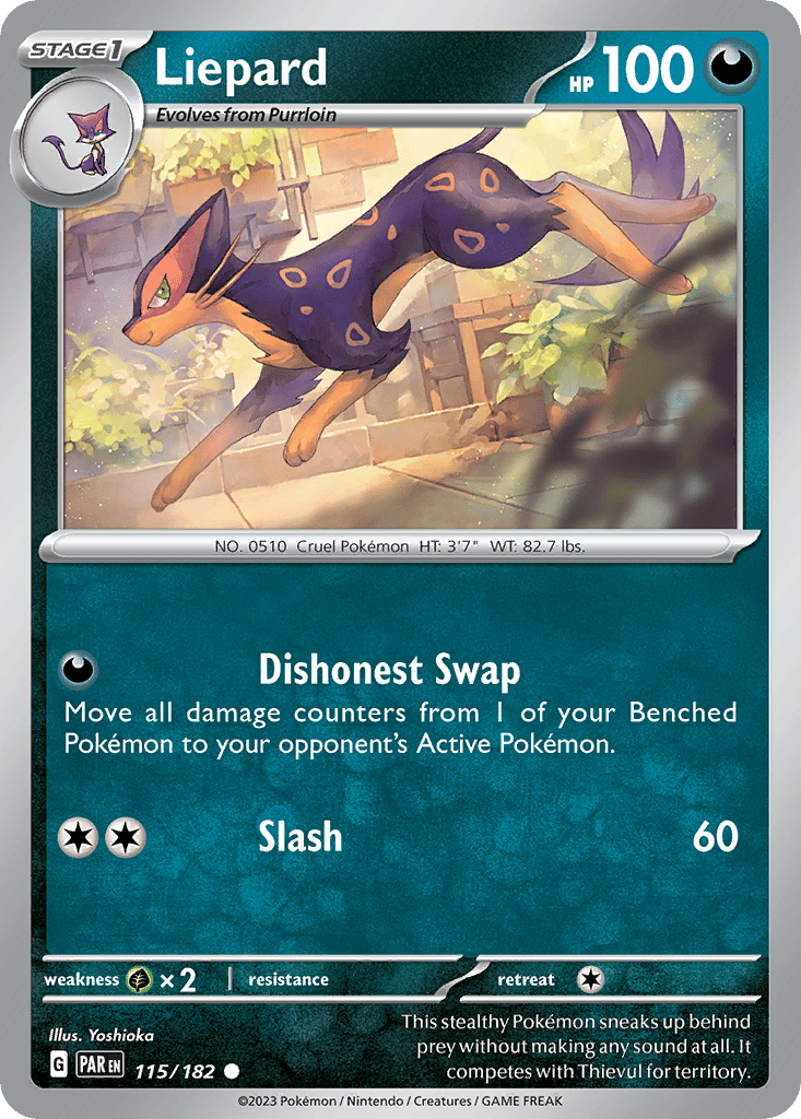 Liepard card