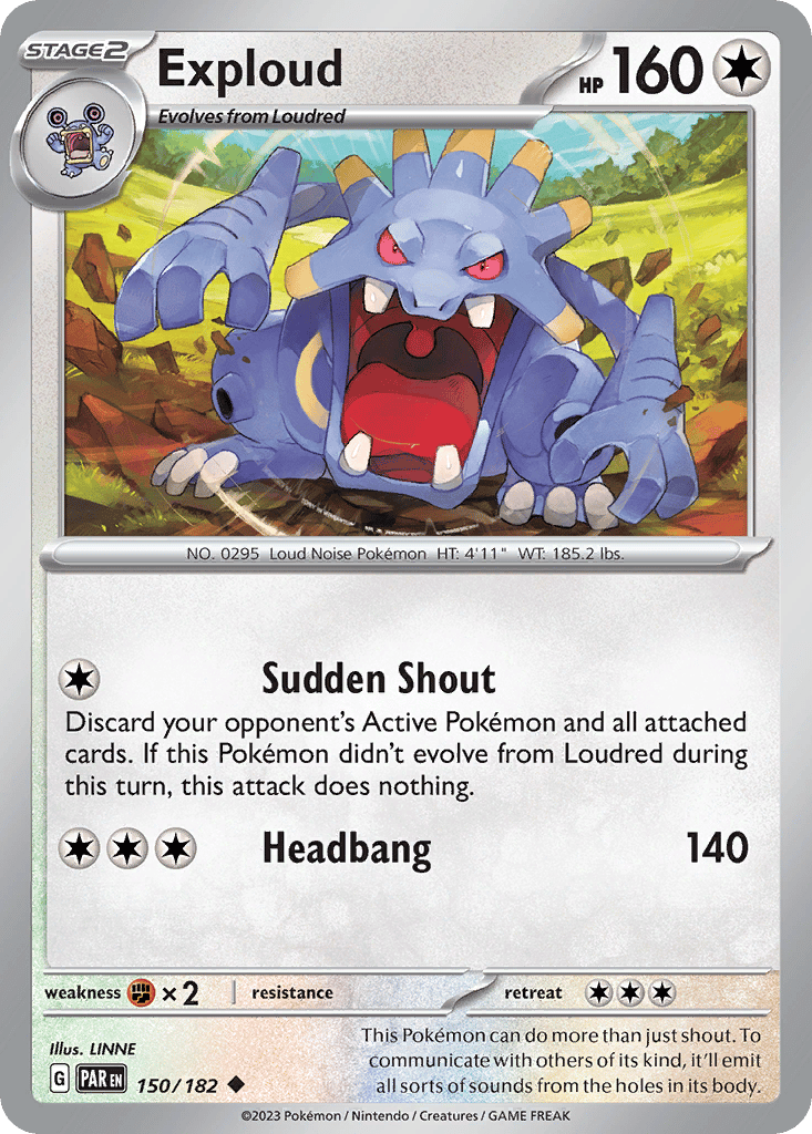 Exploud card