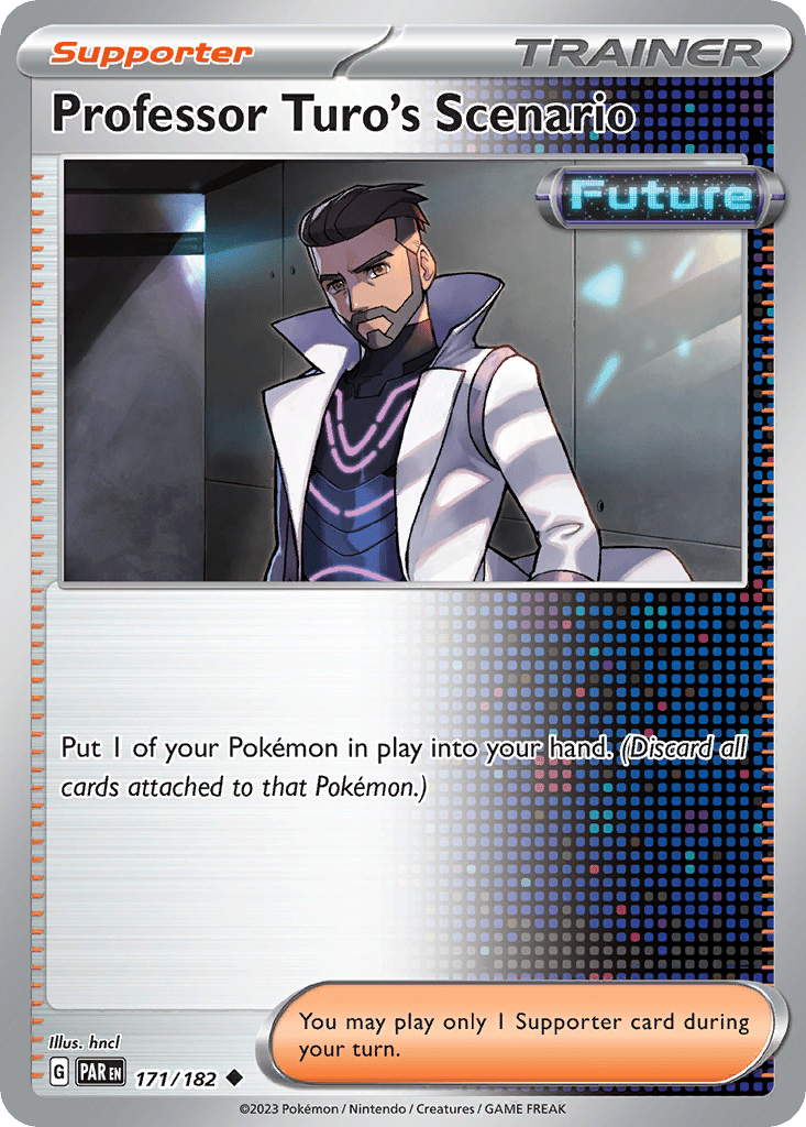 Professor Turo's Scenario card