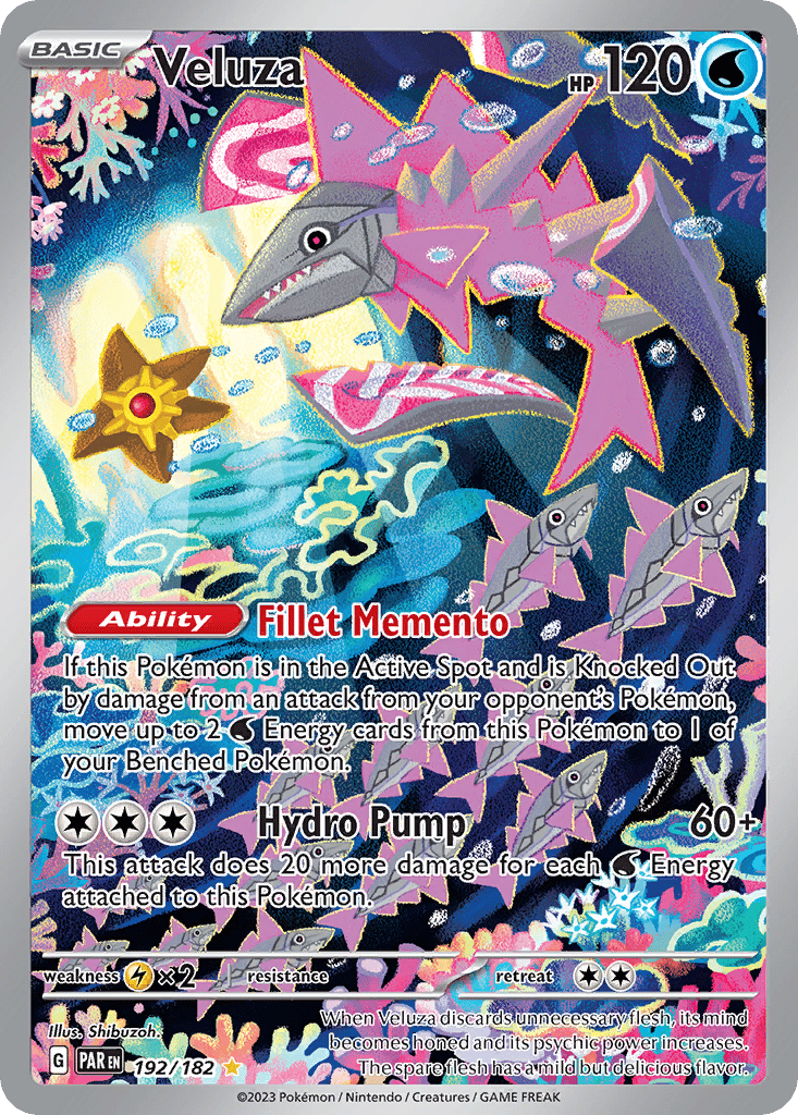 Veluza card