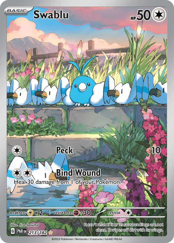 Swablu card