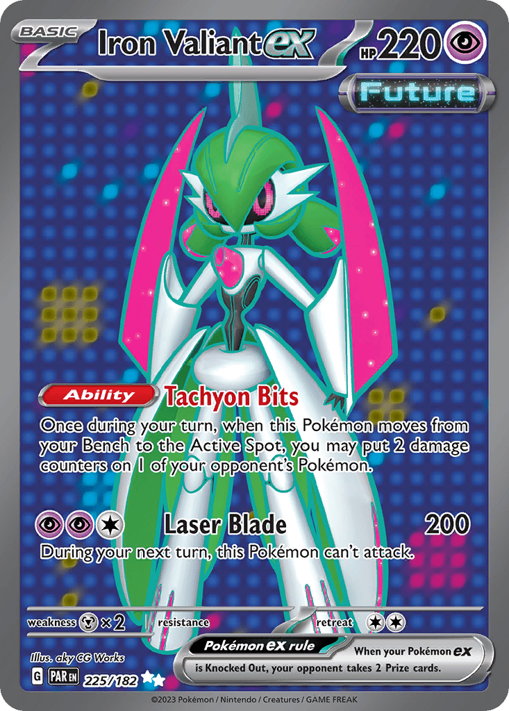 Iron Valiant ex card