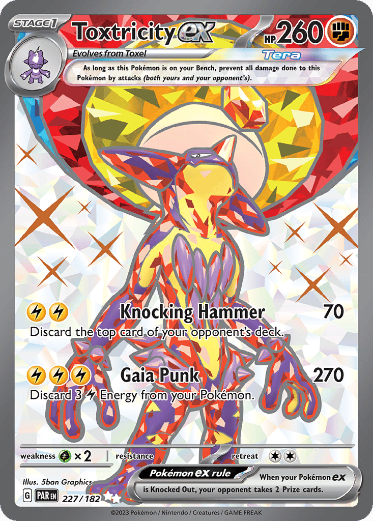 Toxtricity ex card