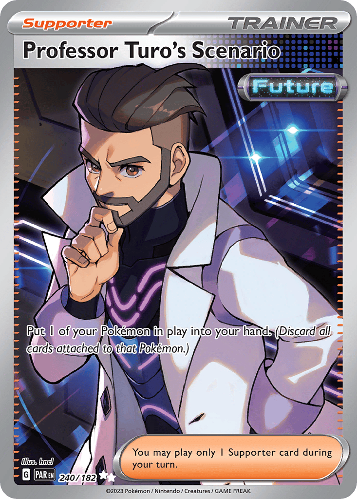Professor Turo's Scenario card