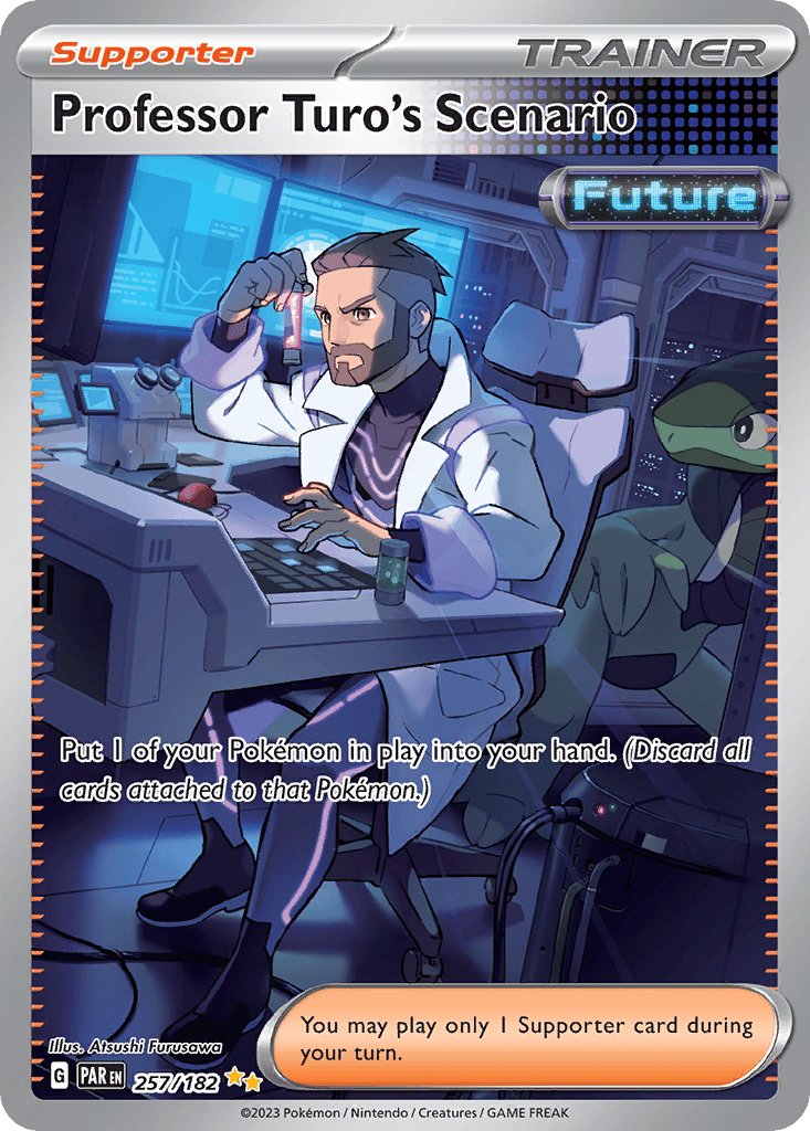 Professor Turo's Scenario card