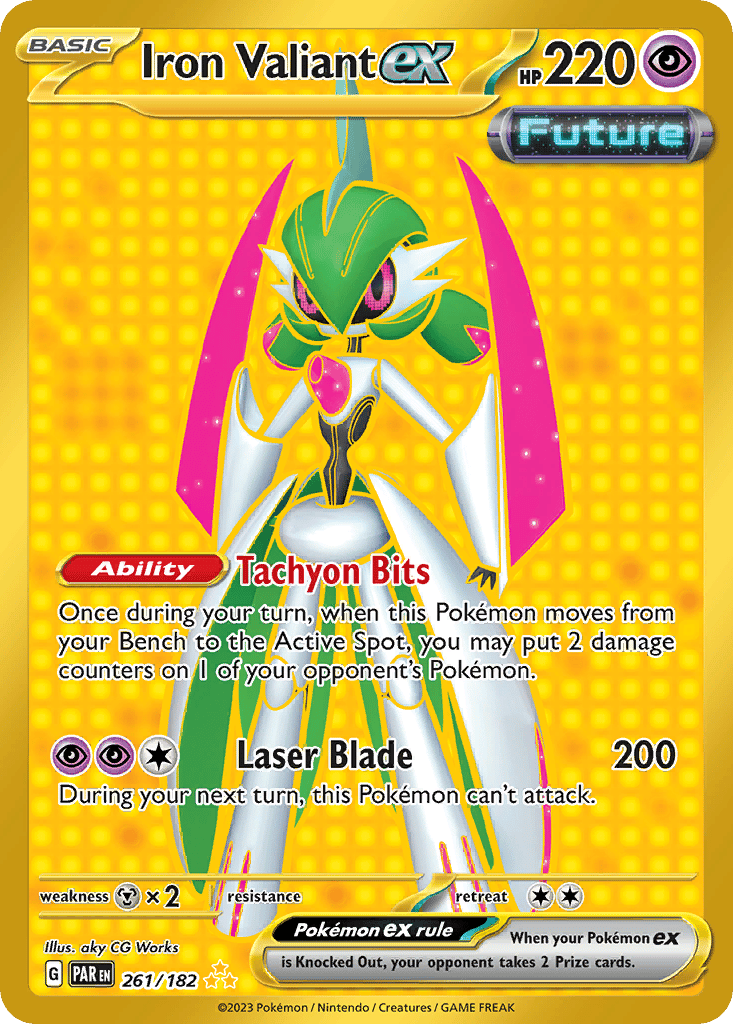 Iron Valiant ex card