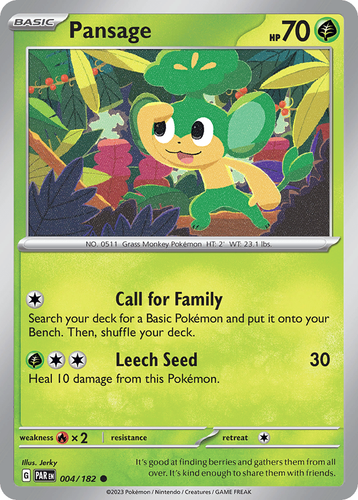 Pansage card