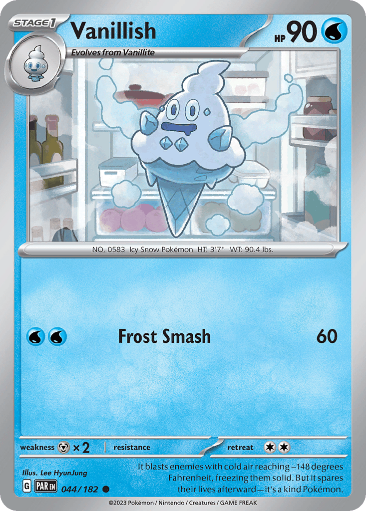 Vanillish card