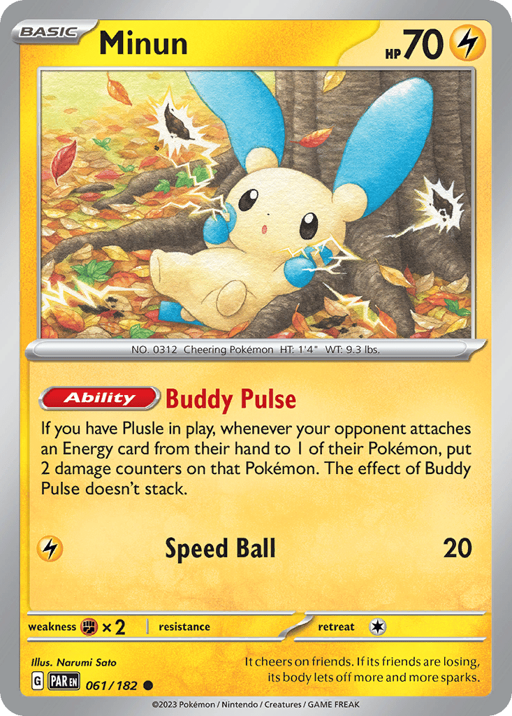 Minun card