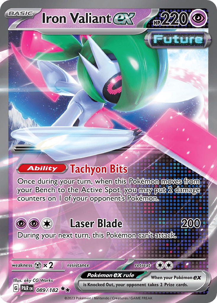 Iron Valiant ex card