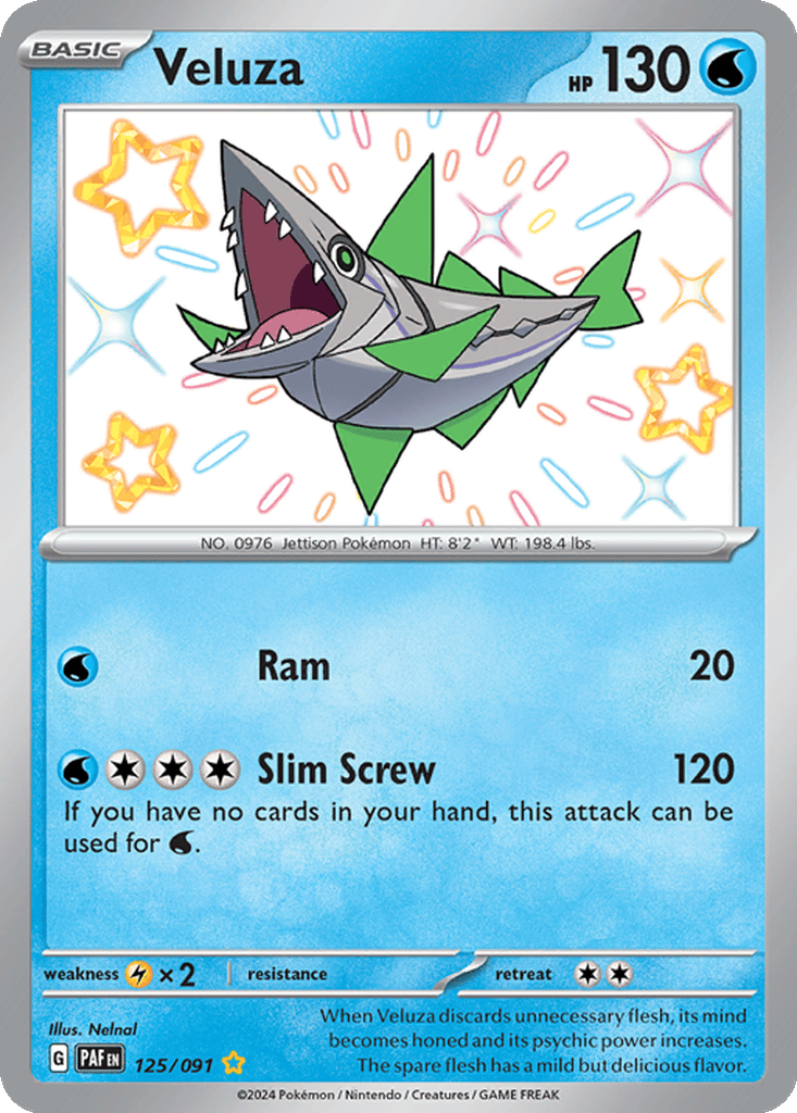 Veluza card