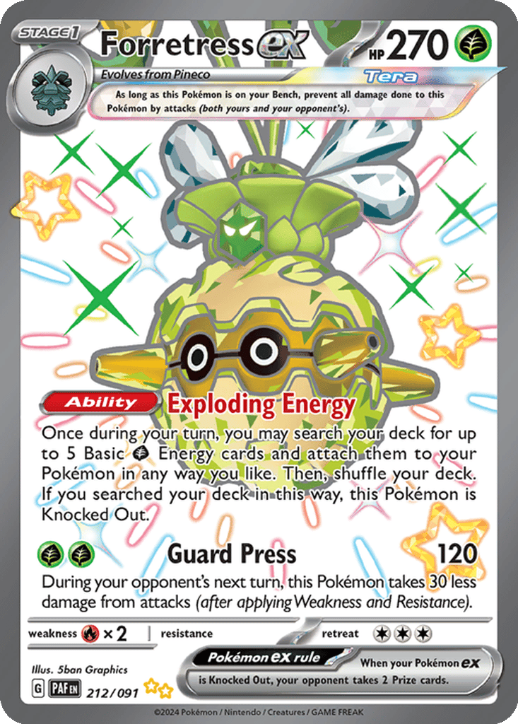 Forretress ex card