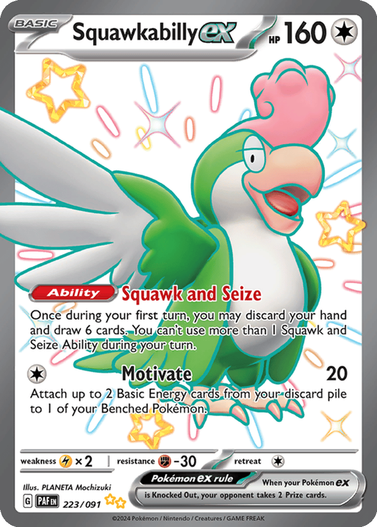 ⭐︎SHOHEBX⭐︎ Squawkabilly ex | Dex - for TCG Collectors