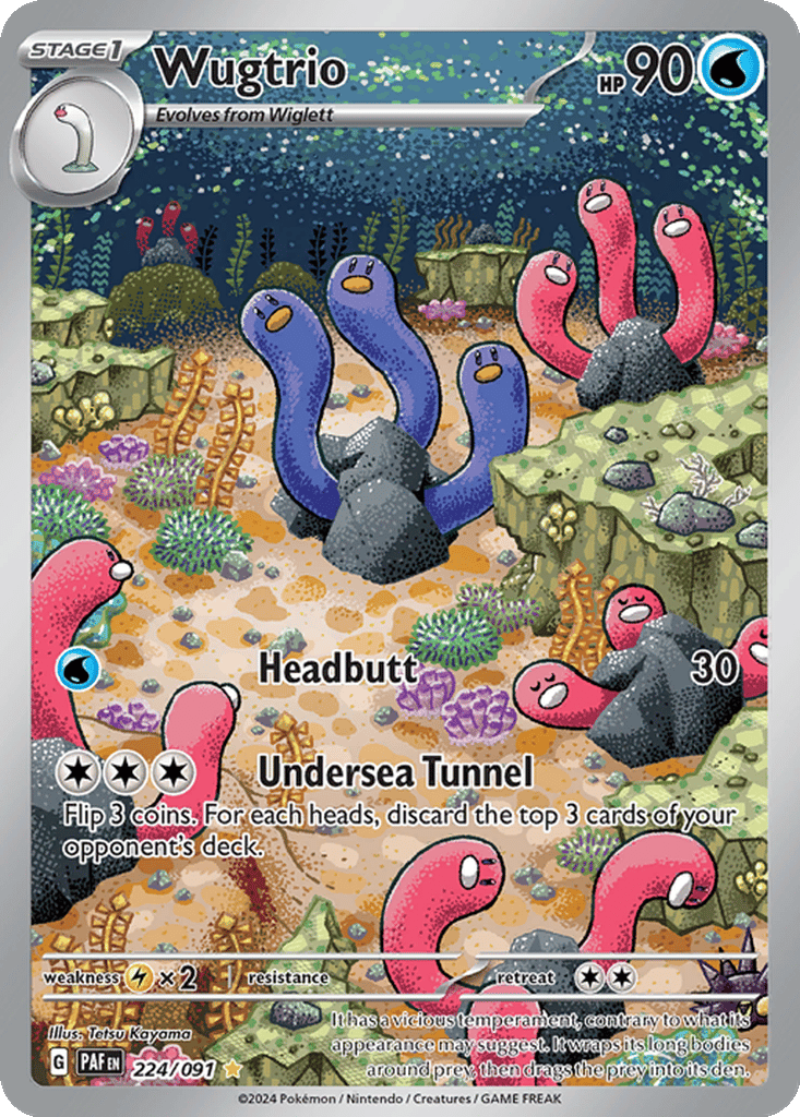 Wugtrio card