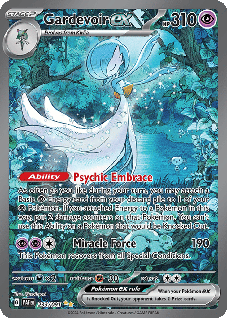 Gardevoir ex card