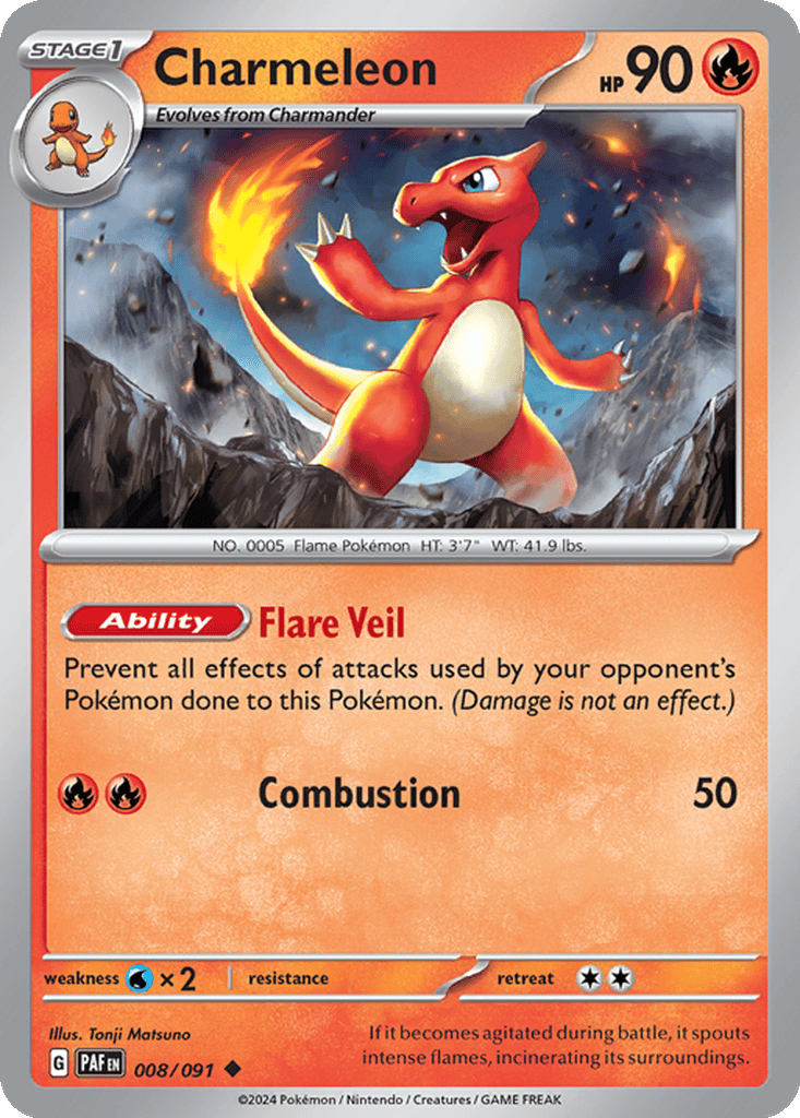 Charmeleon card