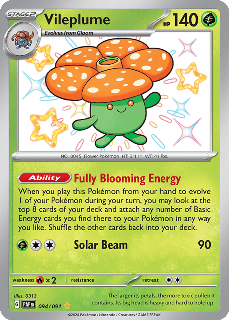 Vileplume card