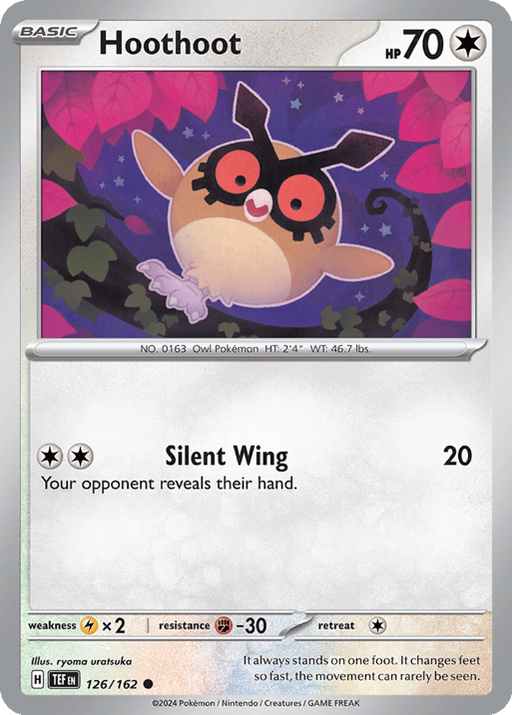 Hoothoot card