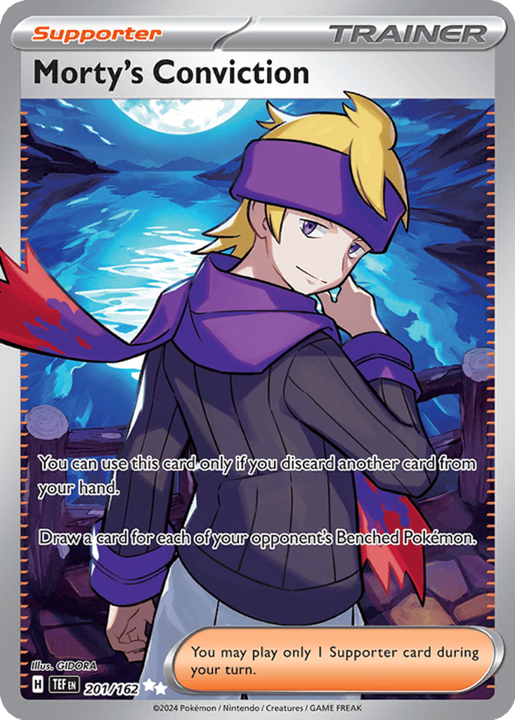 Morty's Conviction card