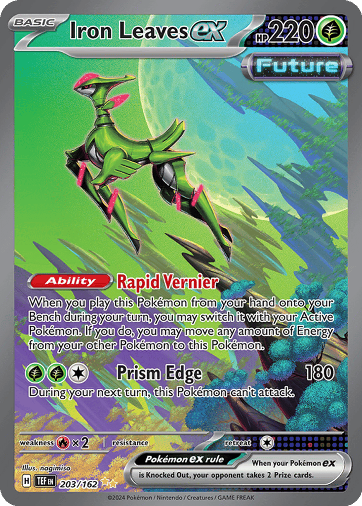 Iron Leaves ex card