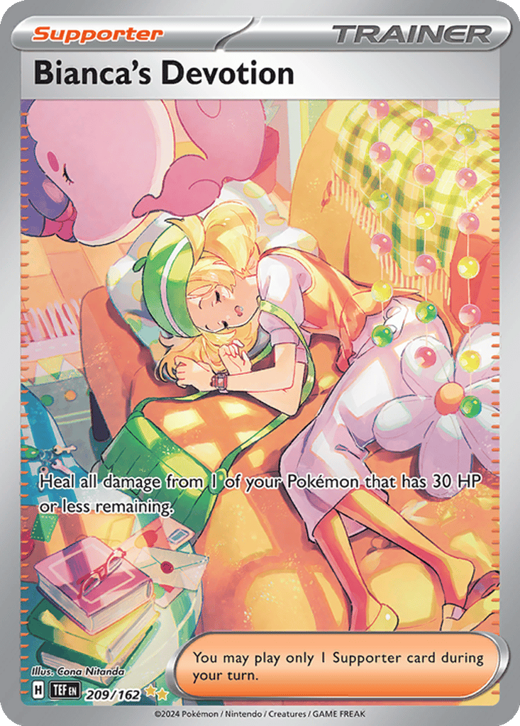 Bianca's Devotion card