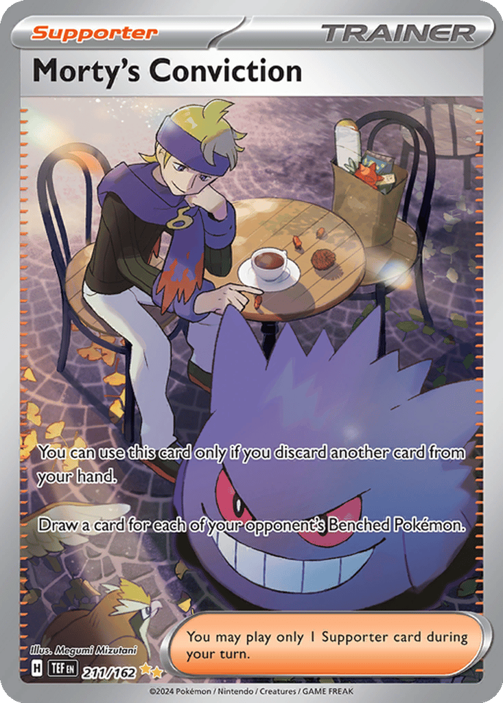 Morty's Conviction card