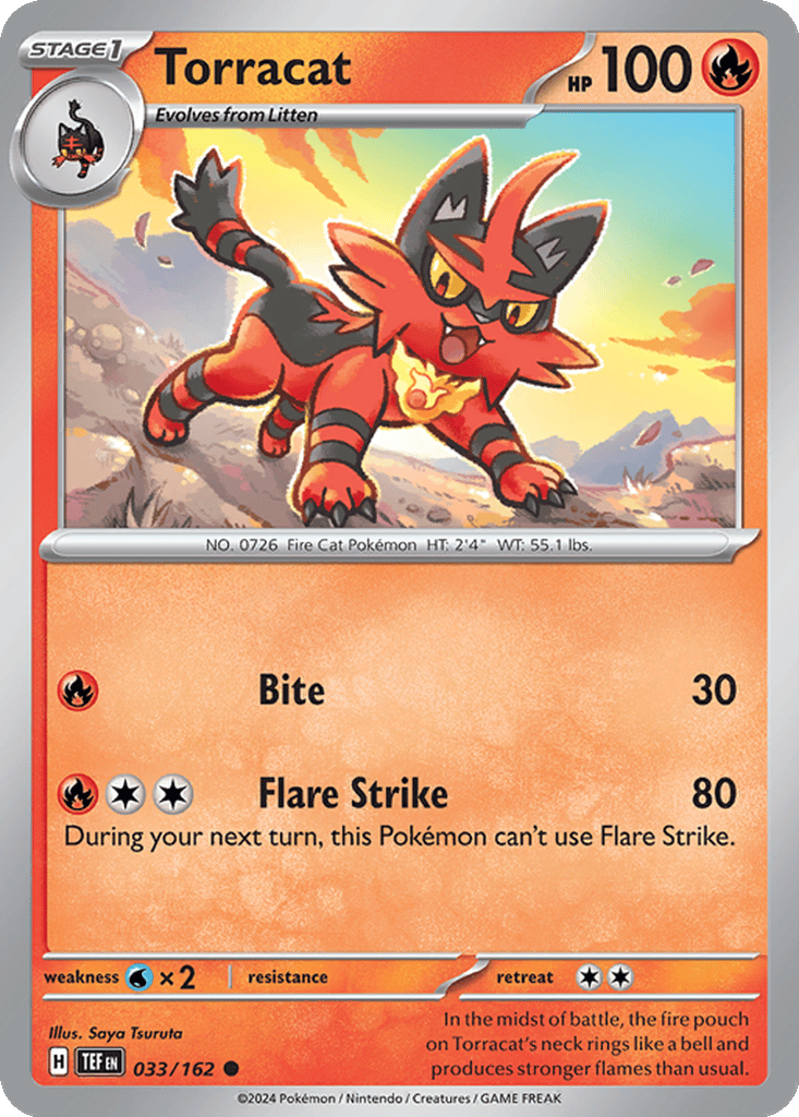 Torracat card