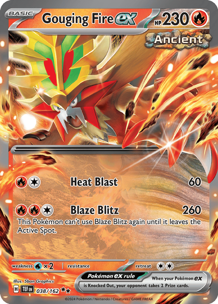 Gouging Fire ex card