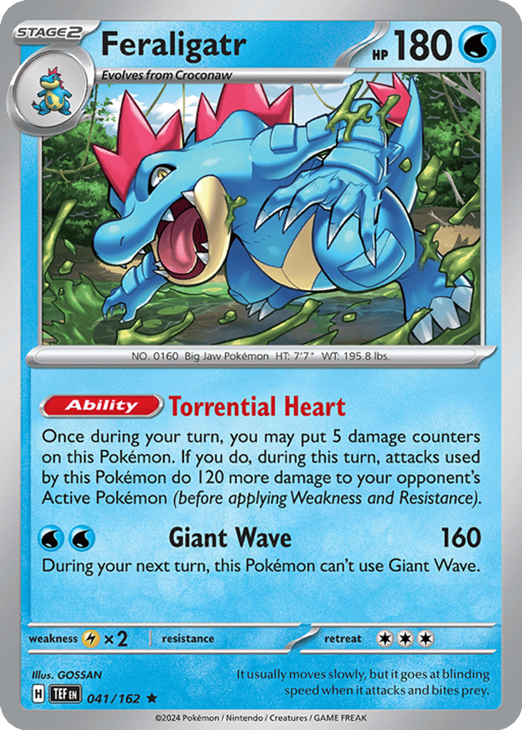 Feraligatr card