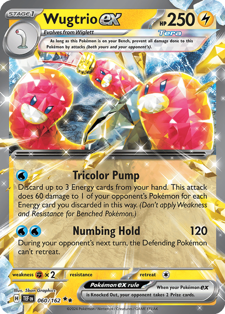 Wugtrio ex card