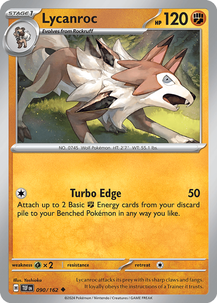 Lycanroc card