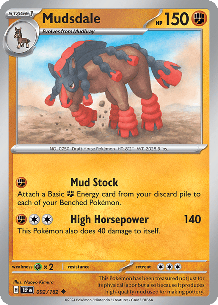 Mudsdale card